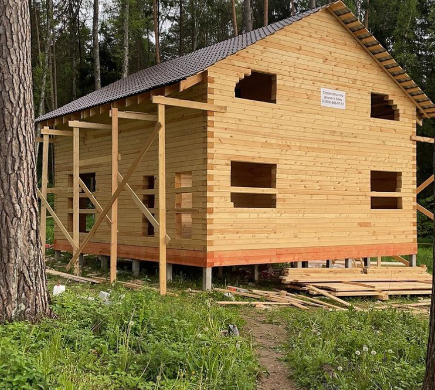Дом из профилированного бруса 195х145 в Московской области, д.Кравцово, фото №10